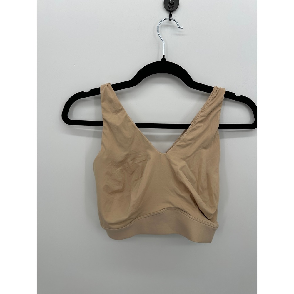 Harper Wilde Bliss Bralette Tan Beige Wireless Seamless V-Neck Bra 3XL